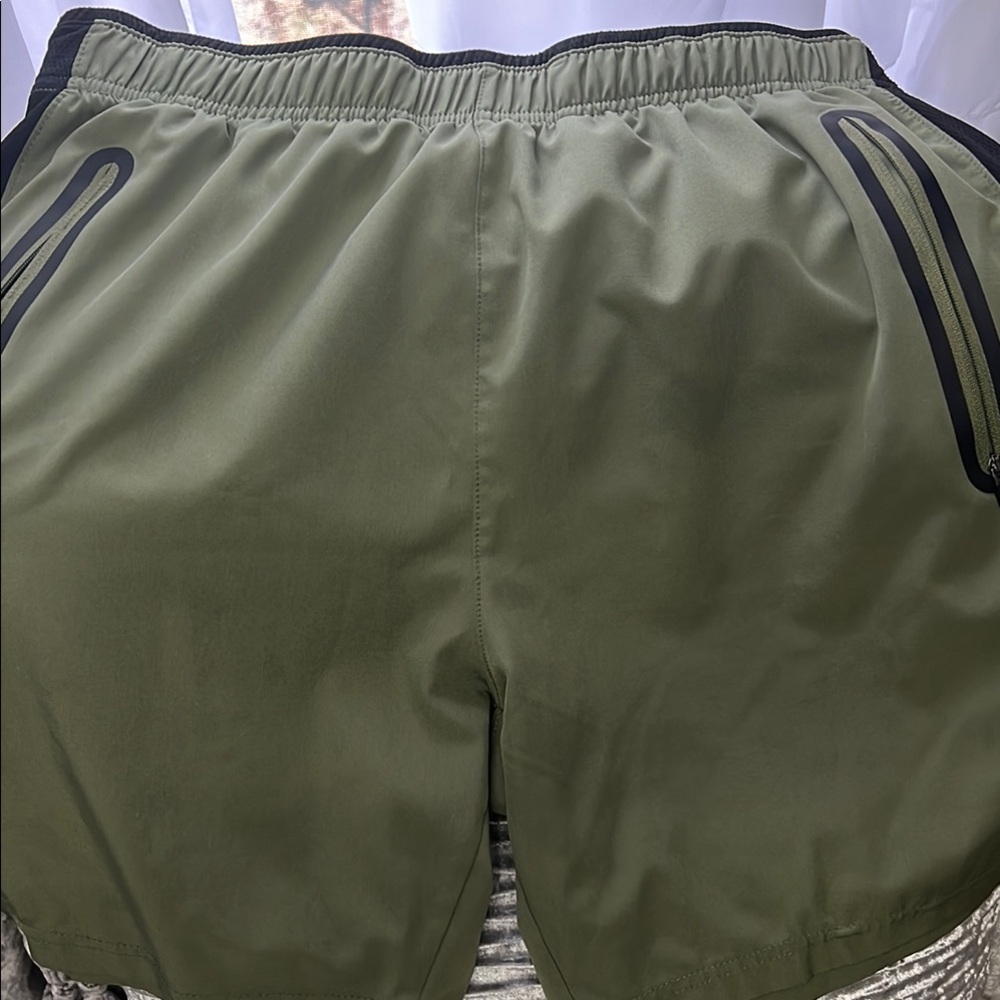 Olive Green Men's Shorts